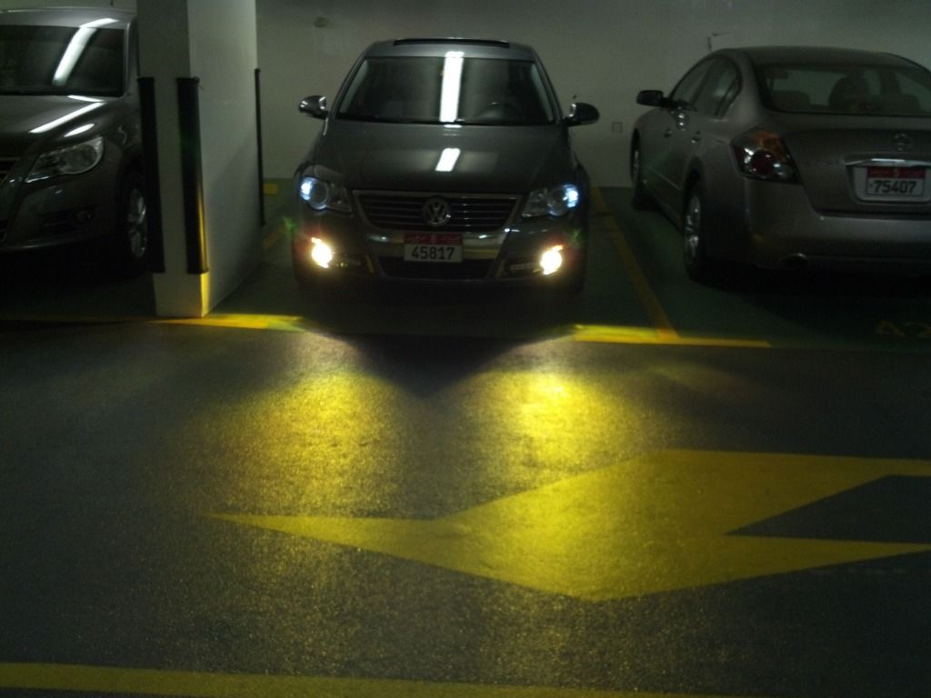 Q Foglight performance in fog (reflector vs projector and halogen vs. hid)? VW Vortex